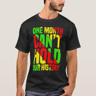 T-shirt Un mois ne peut pas contenir notre histoire Profes