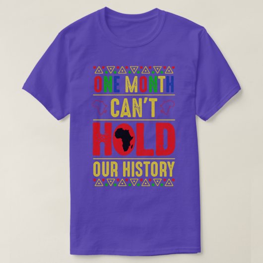 T-shirt Un Mois Ne Peut Pas Tenir Notre Histoire 1 (Design devant)