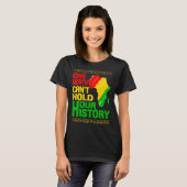 T-shirt Un mois ne peut pas tenir notre histoire Carte afr (Devant entier)