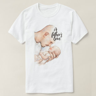 T-shirt Un moment tendre d'un père