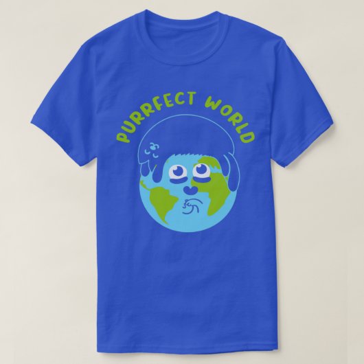 T-shirt Un monde parfait (Design devant)
