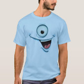 T-shirt Un monstre observé (Devant)