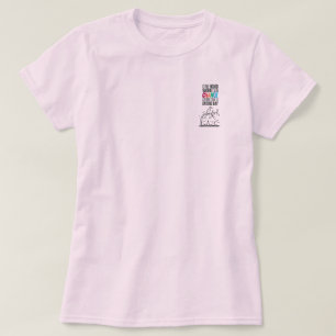 T-shirt UN MOT PEUT CHANGER TOUTE LA JOURNÉE rose DE QUELQ