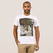 T-shirt Un moulin à vent à Zaandam Claude Monet (Devant entier)