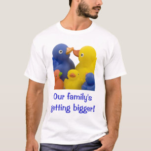 T-shirt Un nouveau bébé dans la famille -  Groupe de la fa
