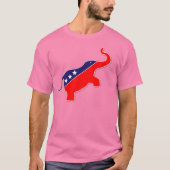 T-shirt Un nouvel éléphant politique (Devant)
