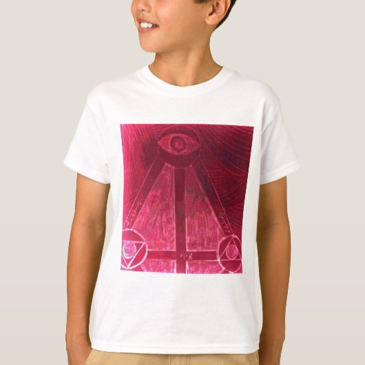 T-shirt un oeil vous observant (Devant)