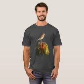 T-shirt Un oiseau mignon et drôle (Devant entier)