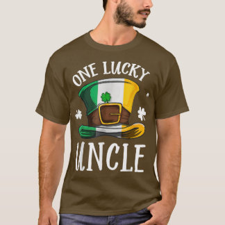 T-shirt Un oncle chanceux Irlande Drapeau St Patrick's Day