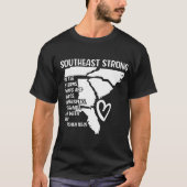 T-shirt Un ouragan fort au sud-est Helene Appalachia (Devant)