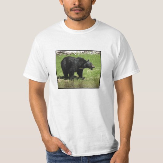 T-shirt Un ours déclaration de chemise des droits (Devant)