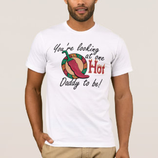 T-shirt Un papa chaud à être
