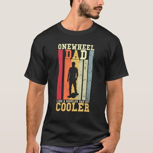T-shirt Un Papa De Roue Comme Un Papa Régulier Mais Skateb (Devant)
