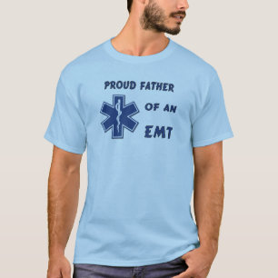 T-shirt Un papa fier d'un EMT