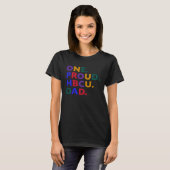 T-shirt Un papa HBCU fier (Devant entier)