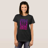 T-shirt Un papa prend une demande (Devant entier)