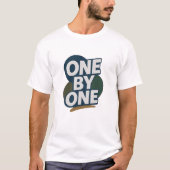 T-shirt Un par un (Devant)