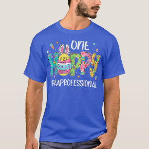 T-shirt Un Para Hoppy Professional Bunny Enseignant Drôle