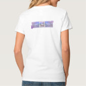 T-shirt Un paradis mauve (Dos)
