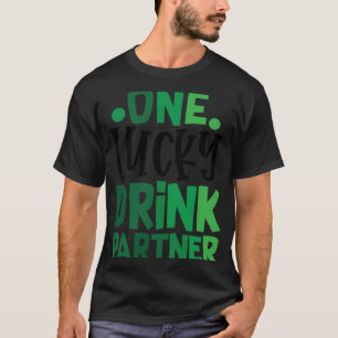 T-shirt Un Partenaire Lucky Drink C Irlande