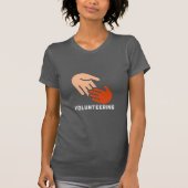 T-shirt Un passe-temps bénévole (Devant)