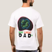 T-shirt Un père chanceux - Carnaval de Clover Creek (Dos)