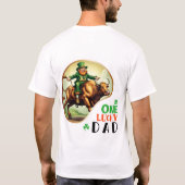 T-shirt Un père chanceux - Emerald Isle Revelry (Dos)