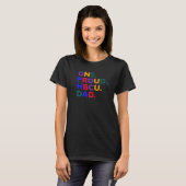 T-shirt Un Père Hbcu Fière (Devant entier)