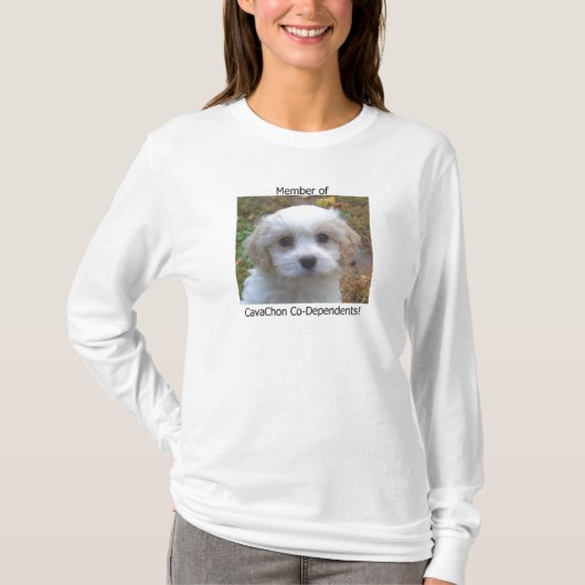 T-shirt Un petit Cavachon fou, n'est-ce pas ? (Devant)