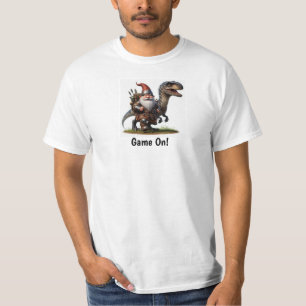 T-shirt Un petit guerrier nome Poster avec son dragon