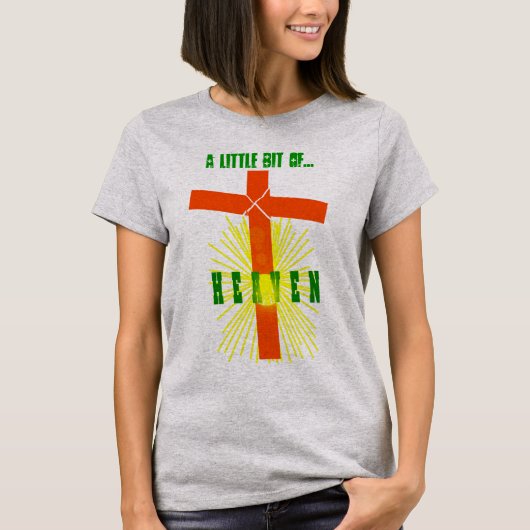 T-shirt Un petit morceau de paradis (Devant)