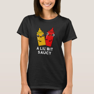 T-shirt Un petit peu souillé Sauce Pun Dark BG