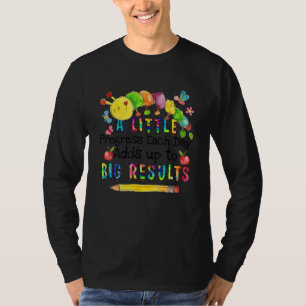 T-shirt Un Petit Progrès Chaque Jour Faim Caterpillar Reto