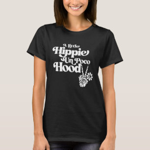 T-shirt Un Petit Trou Hippie Un Poco