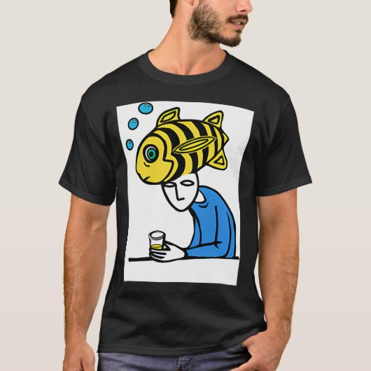 T-shirt Un petit verre (Devant)
