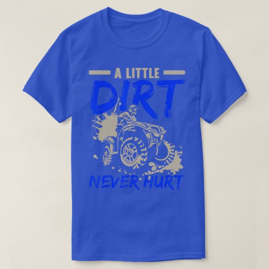 T-shirt Un Peu De Chemin N'A Jamais Blessé VTT Rider Quad (Design devant)