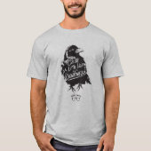 T-shirt Un peu de lumière dans l'obscurité (Devant)