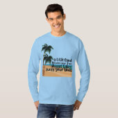 T-shirt Un peu de sable entre les orteils (Devant entier)