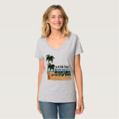 T-shirt Un peu de sable entre les orteils (Devant entier)