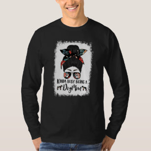 T-shirt Un peu occupée à être une maman de chien Rhodesian