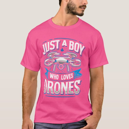 T-shirt Un Pilote De Drone Opérateur De Drone Juste Un Gar (Devant)