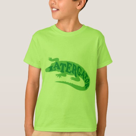 T-shirt Un plus défunt alligator (Devant)