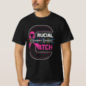 T-shirt Un point crucial Intercept du cancer Cancer du sei (Devant)