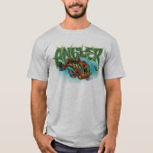 T-shirt Un point de vue unique sur l'insaisissable poisson (Devant)