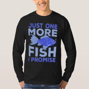 T-shirt Un Poisson De Plus I Tank Aquarist Aquarium Addict