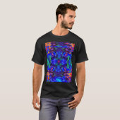 T-shirt Un Poisson, Deux Poissons, Poisson Fou, Poisson Bl (Devant entier)