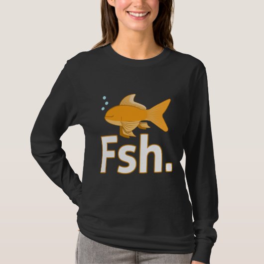 T-shirt Un poisson sans yeux (Devant)