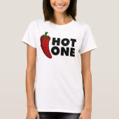 T-shirt Un poivre de piment chaud (Devant)