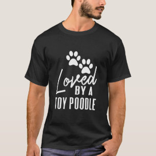 T-shirt Un Poodle De Jouet Pour Chien Maman Ou Papa