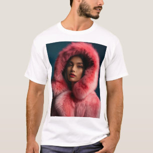 T-shirt Un portrait de la beauté, un portrait d'élégance m